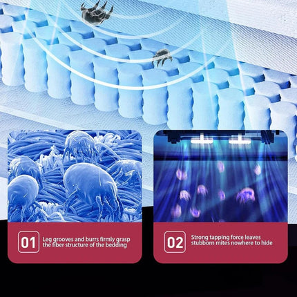 Upholstery & Mattress Cleaner with UV Sterilization & Powerful Suction | Cordless Design for Deep Cleaning 2