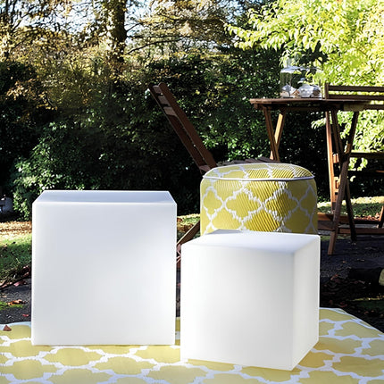 Cubic Garden Light with 16 Color Options | Weather-Resistant LED for Indoor and Outdoor Use