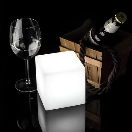 Cubic Garden Light with 16 Color Options | Weather-Resistant LED for Indoor and Outdoor Use