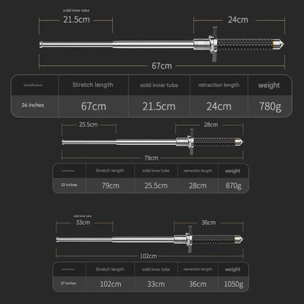 UrbanGuard Pro | Adjustable Trekking Pole with Anti-Slip Grip | Lightweight and Durable Support for Hiking and Daily Use 2