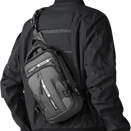 UrbanLite | Compact Crossbody Sling Backpack with Ample Storage | Lightweight Design for Travel and Everyday Use 3