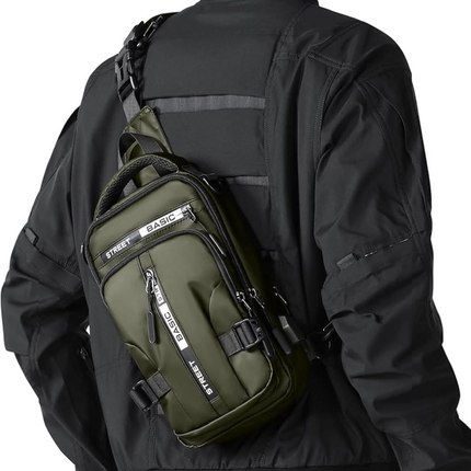 UrbanLite | Compact Crossbody Sling Backpack with Ample Storage | Lightweight Design for Travel and Everyday Use 4