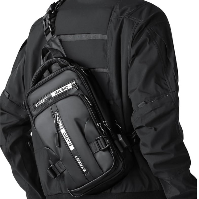 UrbanLite | Men's Sling Bag with Lightweight Design | Versatile Crossbody Backpack for Hiking and Travel 1
