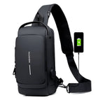 UrbanTech | Travel Laptop Backpack with Anti-Theft Design & USB Charging | Waterproof for Daily Safety 0