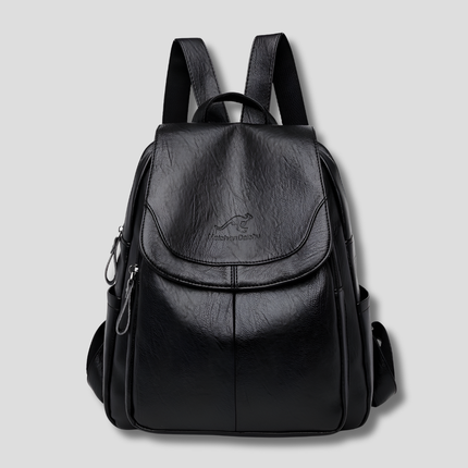 Urban Chic | Anti-Theft Leather Backpack for Women with Concealed Zippers | Stylish and Secure for Daily Use 2
