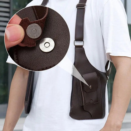 Urban Explorer | Black Shoulder Bag with Anti-Theft Zippers | Water-Resistant Design for Everyday Security 7