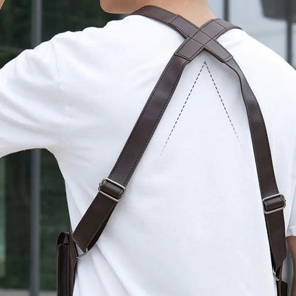Urban Explorer | Black Shoulder Bag with Anti-Theft Zippers | Water-Resistant Design for Everyday Security 8