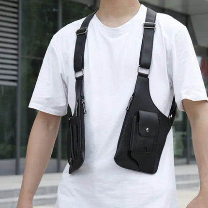 Urban Explorer | Men's Anti-Theft Shoulder Bag with Water-Resistant Design | Multiple Compartments for Organized Travel 8