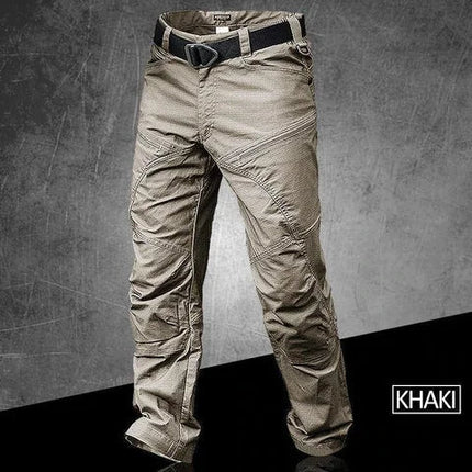 Urban Pro | Men's Black Cargo Pants with Waterproof Fabric | Multi-Pocket Design for Outdoor Adventures 2