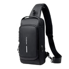 Urban Shield | Anti-Theft Sling Bag with RFID Protection | Durable Travel Companion for Secure Adventures 0