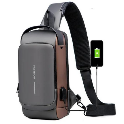 Urban Shield | Anti-Theft Sling Bag with RFID Protection | Durable Travel Companion for Secure Adventures 7