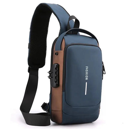 Urban Shield | Anti-Theft Sling Bag with RFID Protection | Durable Travel Companion for Secure Adventures 8