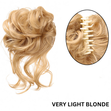 Chignon Top Knot Hair Accessories for Instant Volume, Messy Bun Hair Piece – image 8
