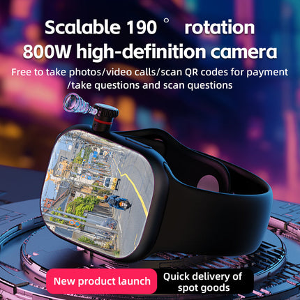 VWAR S9 | 4G Smartwatch with AMOLED Display & Retractable Camera | Enhanced Connectivity for Everyday Use 3