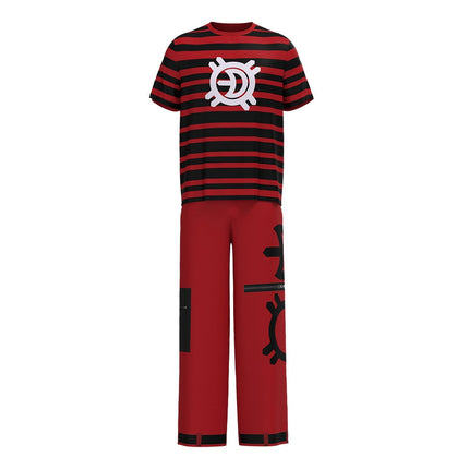 Vampire Costume Set | Bold Jacket and Pants Outfit for Halloween Fun 7