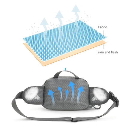 Vega | Sport Hip Bag with Adjustable Bottle Holder for Active Lifestyle 4