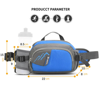 Vega | Sport Hip Bag with Adjustable Bottle Holder for Active Lifestyle 5