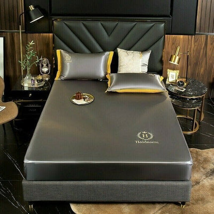 VelvetDream | Silk Bed Sheets with Deep Pockets & Elegant Design | Year-Round Comfort 4