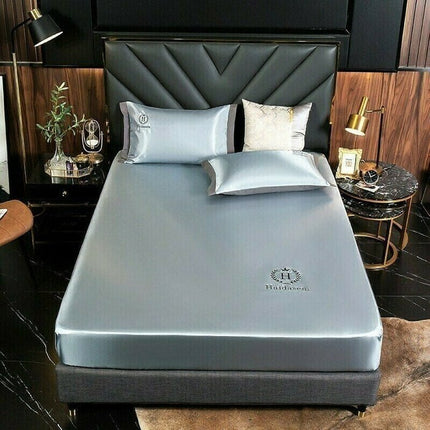 VelvetDream | Silk Bed Sheets with Deep Pockets & Elegant Design | Year-Round Comfort 7