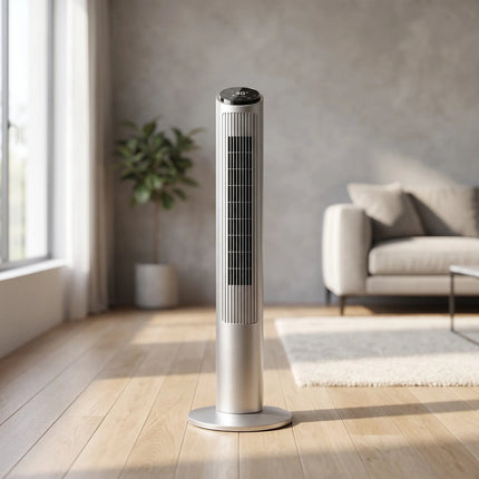 Ventaris | Bladeless Tower Fan with Wi-Fi Connectivity | Space-Saving Design for Comfortable Airflow 1