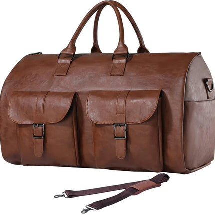 Versatile 3-in-1 Convertible Duffle Bag with Garment Storage | Stylish Travel Solution for Organization 1