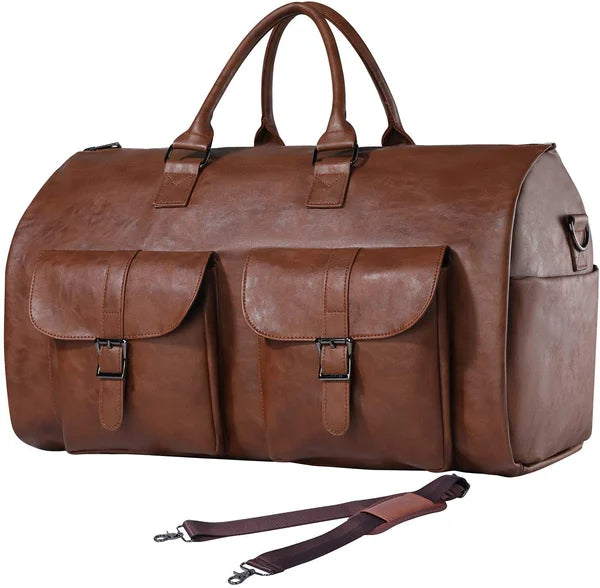 Versatile 3-in-1 Convertible Duffle Bag with Garment Storage | Stylish Travel Solution for Organization 1