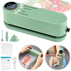 Green / Vacuum sealer + 50 vacuum bags