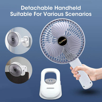 Versatile 4-in-1 Portable Fan with Adjustable Speeds & Quiet Operation for Ultimate Comfort 1