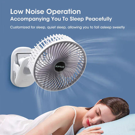 Versatile 4-in-1 Portable Fan with Adjustable Speeds & Quiet Operation for Ultimate Comfort 2