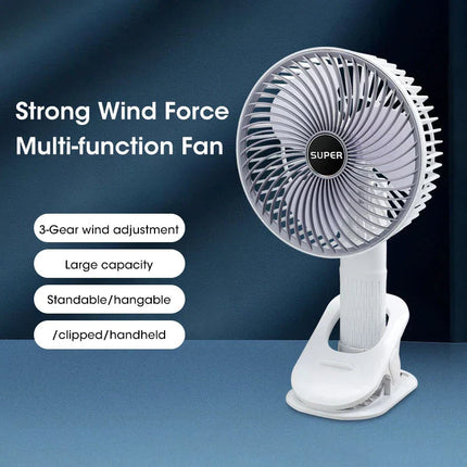 Versatile 4-in-1 Portable Fan with Adjustable Speeds & Quiet Operation for Ultimate Comfort 3