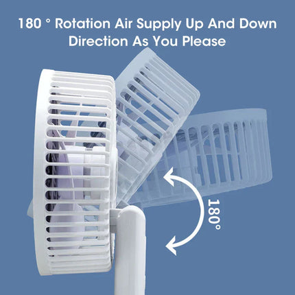 Versatile 4-in-1 Portable Fan with Adjustable Speeds & Quiet Operation for Ultimate Comfort 4