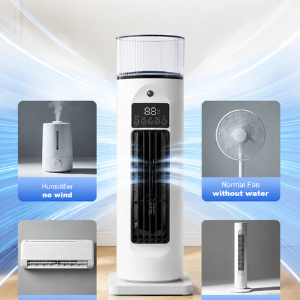 Versatile 4-in-1 Room Cooler with Remote Control & Timer for Personalized Comfort 1