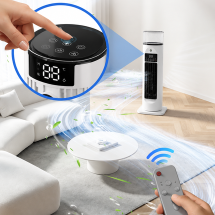 Versatile 4-in-1 Room Cooler with Remote Control & Timer for Personalized Comfort 4