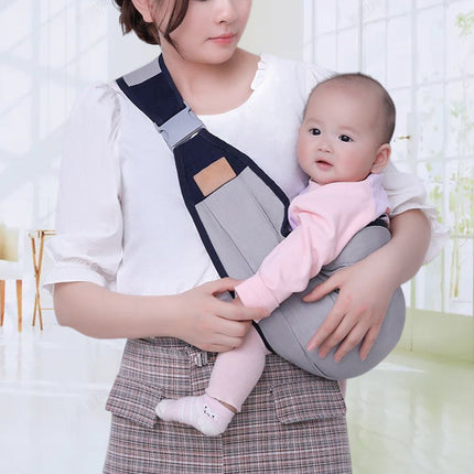 Versatile Baby Sling Carrier | Lightweight Cotton & Mesh Design for All-Season Comfort 6
