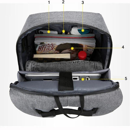 Versatile Backpack | Waterproof Laptop Backpack with USB Charger | Spacious Design for Outdoor Adventures 1