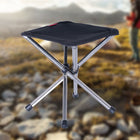 Versatile Camping Stool | Collapsible Portable Stool with Durable Steel Frame | Lightweight Design for Outdoor Comfort 0