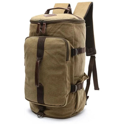 Versatile Canvas Duffle Bag for Men with Large Capacity & Stylish Design | Ideal for Travel and Daily Use 0