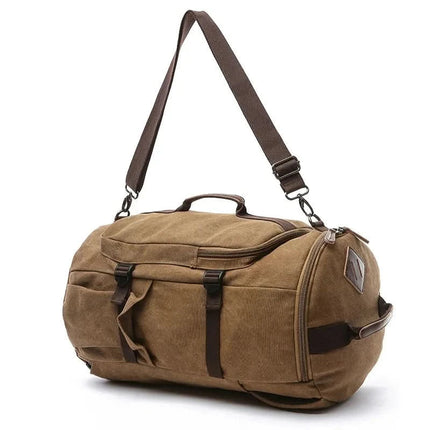 Versatile Canvas Duffle Bag for Men with Large Capacity & Stylish Design | Ideal for Travel and Daily Use 1
