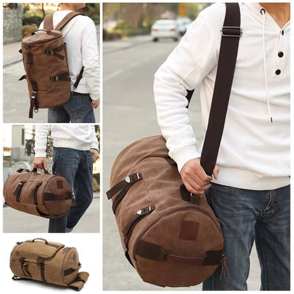Versatile Canvas Duffle Bag for Men with Large Capacity & Stylish Design | Ideal for Travel and Daily Use 3
