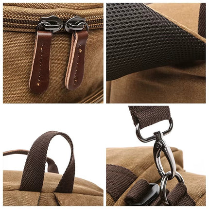 Versatile Canvas Duffle Bag for Men with Large Capacity & Stylish Design | Ideal for Travel and Daily Use 5