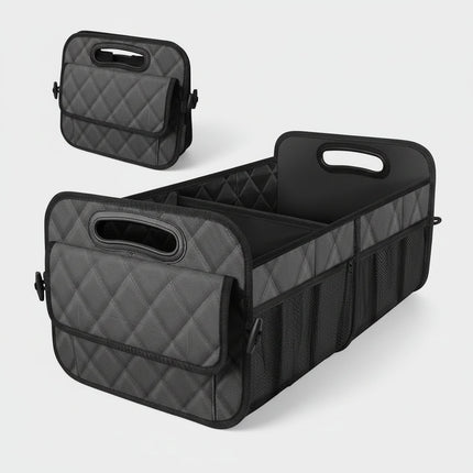 Versatile Car Trunk Organizer | Foldable Waterproof Storage Box with 50L Capacity for Efficient Vehicle Storage 5