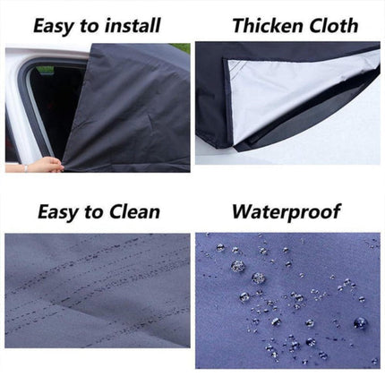 Versatile Car Windshield Cover with Magnetic Edges for All-Season Protection 6