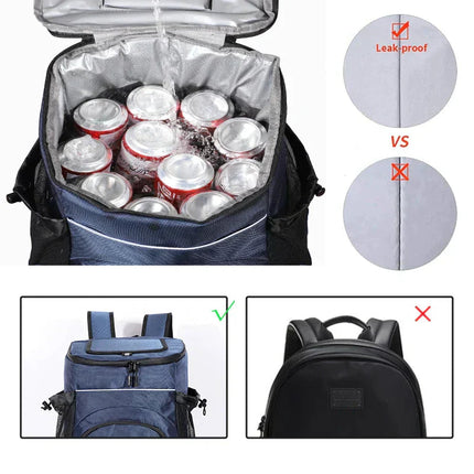 Versatile Cooler Backpack | Insulated Bag with Spacious Compartments | Perfect for Outdoor Adventures 2