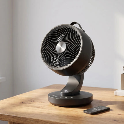 Versatile Desk Fan | Oscillating Table Fan with 8 Speed Settings | Quiet Operation for Comfortable Work Environment 0
