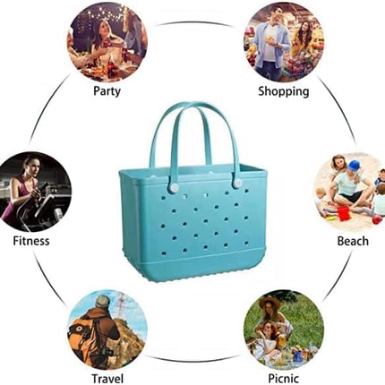 Versatile EVA Beach Tote Bag with Vent Holes for Easy Cleaning | Waterproof and Sandproof Design for All Occasions 4
