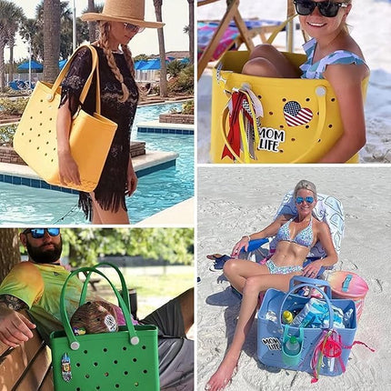 Versatile EVA Beach Tote Bag with Vent Holes for Easy Cleaning | Waterproof and Sandproof Design for All Occasions 6