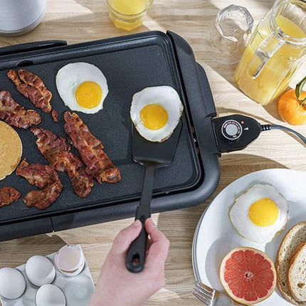 Versatile Electric Griddle | 24-Inch Cooking Surface with Adjustable Temperature for Effortless Meal Preparation 1