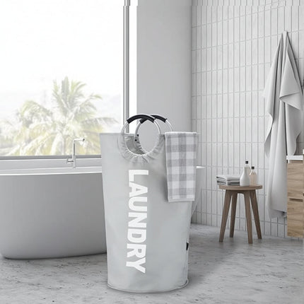 Versatile Foldable Laundry Hamper | Waterproof Fabric with 90L Capacity | Space-Saving Design for Organized Laundry 10