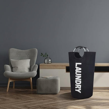 Versatile Foldable Laundry Hamper | Waterproof Fabric with 90L Capacity | Space-Saving Design for Organized Laundry 6
