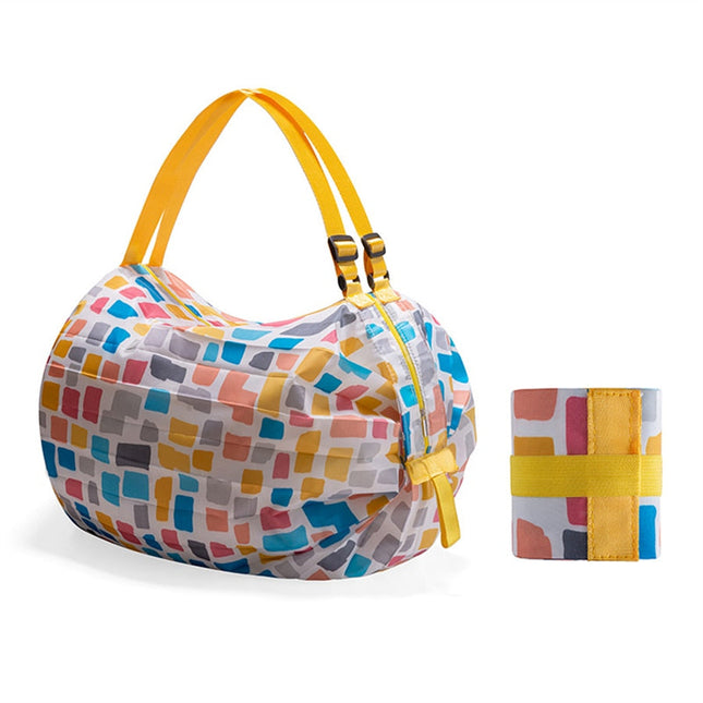 Versatile Foldable Shopping Tote with Large Capacity & Water-Resistant Fabric for Daily Use 0